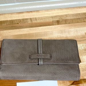 Hammitt NWOT Benjamin wallet, natural gray nubuck